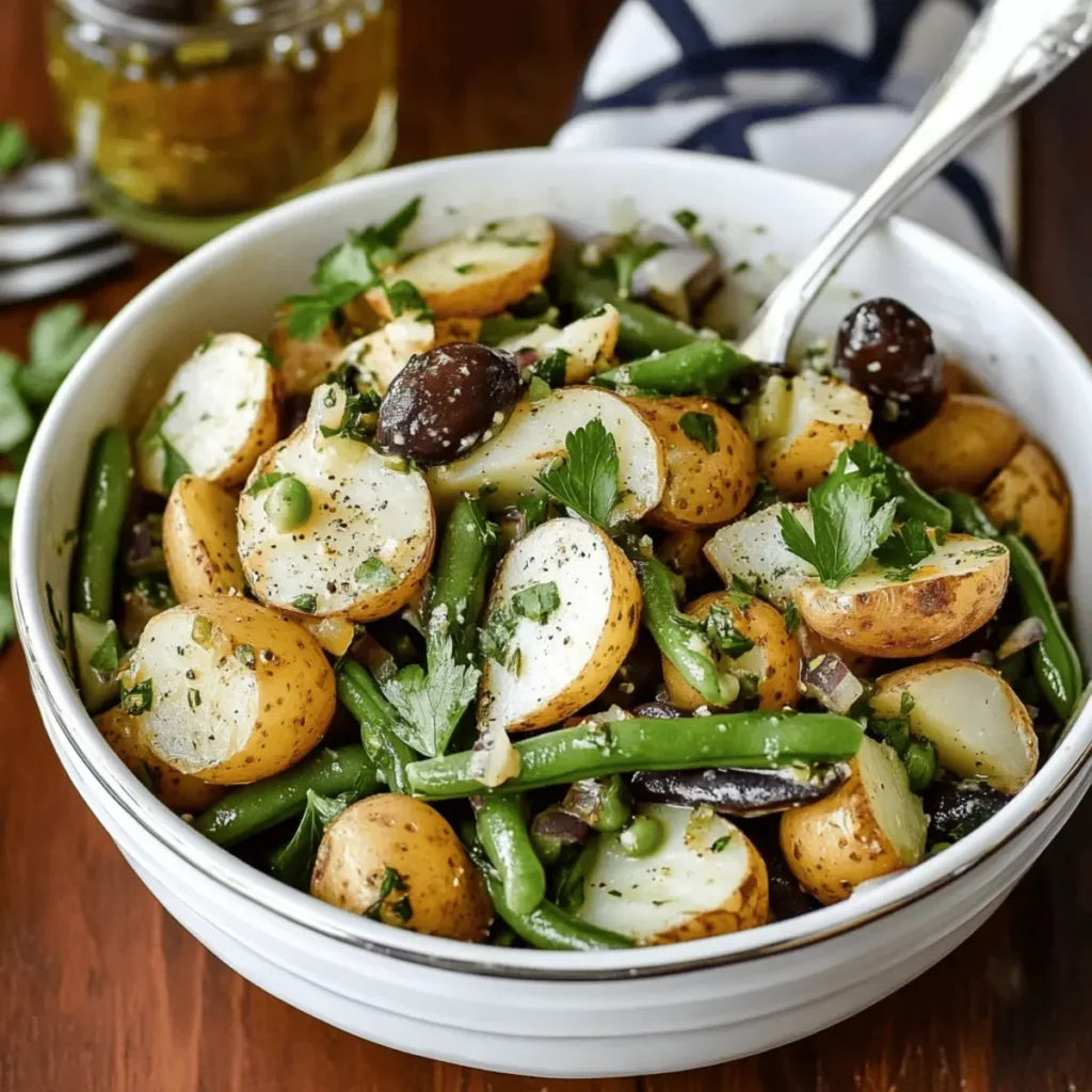 French-Style Potato and Green Bean Salad