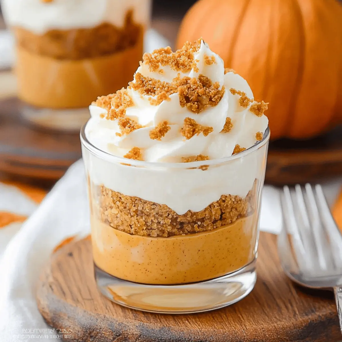 Delicious Pumpkin Pie in a Cup Recipe for Fall Desserts
