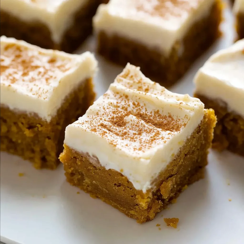 Pumpkin Bars