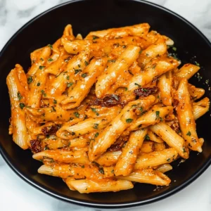 Creamy Sun-Dried Tomato Vegan Pasta
