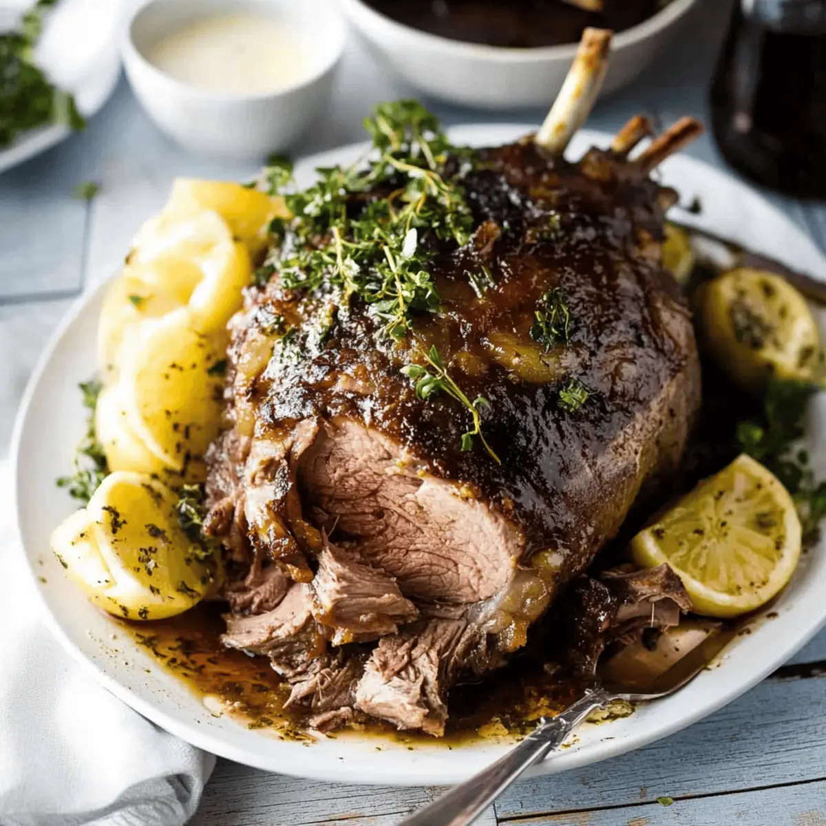 Traditional Greek Leg of Lamb: Perfect Slow Roasted Recipe