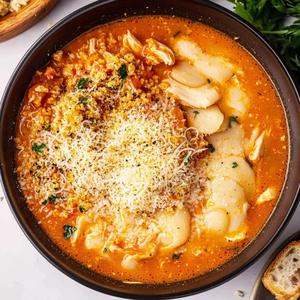 Chicken Parmesan Soup