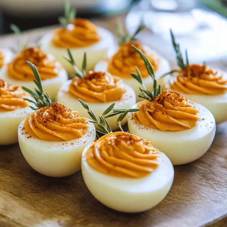Deviled Eggs: The Perfect Thanksgiving Appetizers