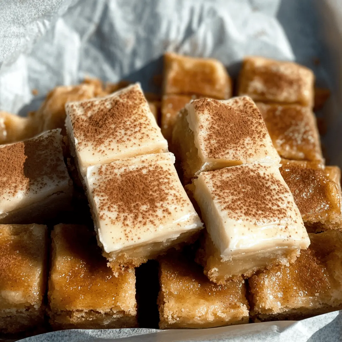Delicious Apple Cinnamon Blondies with Maple Cream Cheese Frosting