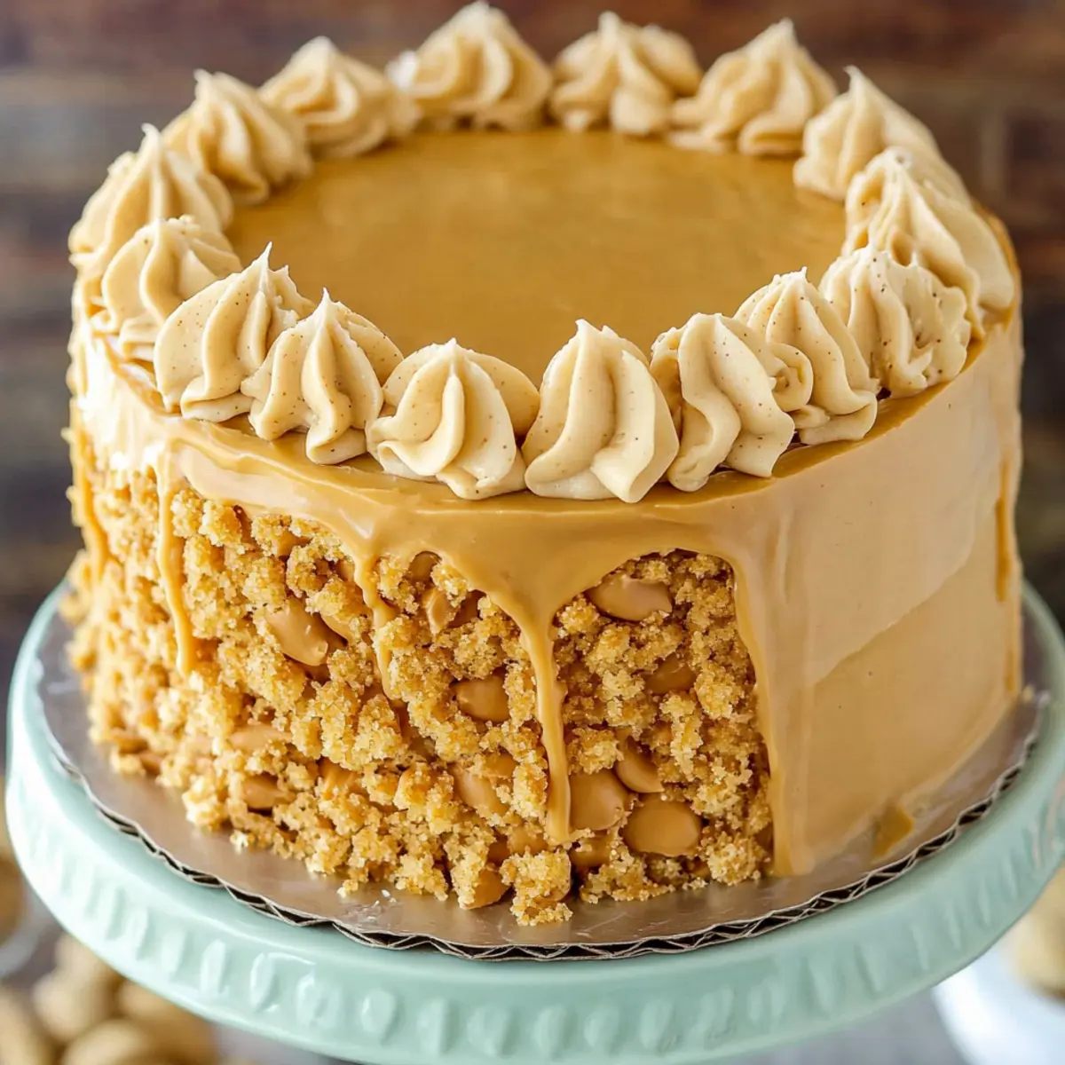 Peanut Butter Layer Cake