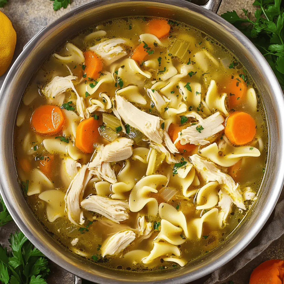 Delicious Homemade Chicken Noodle Soup Recipe for Cozy Meals
