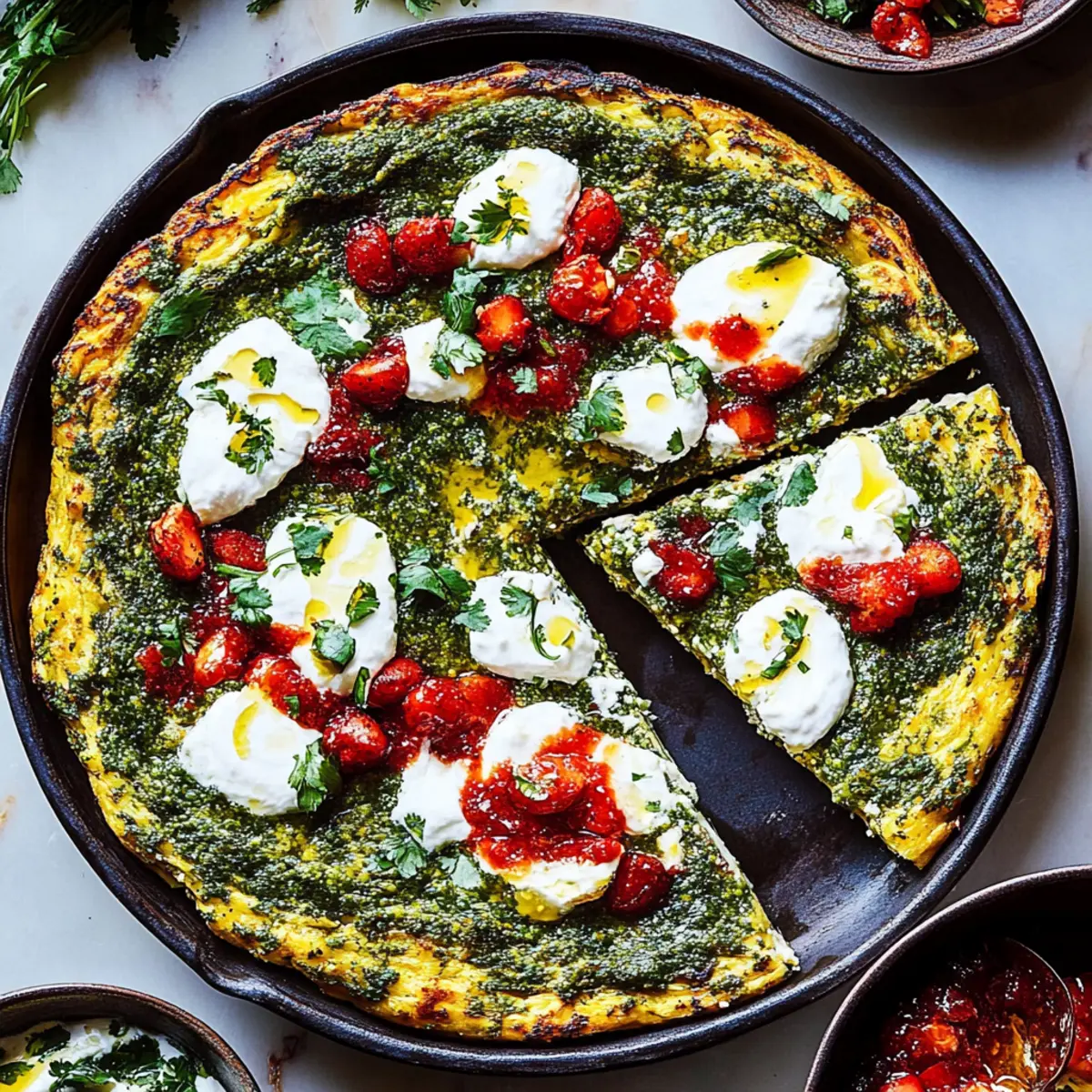 25 Delightful Spring Brunch Ideas Featuring Feta Herb Frittata