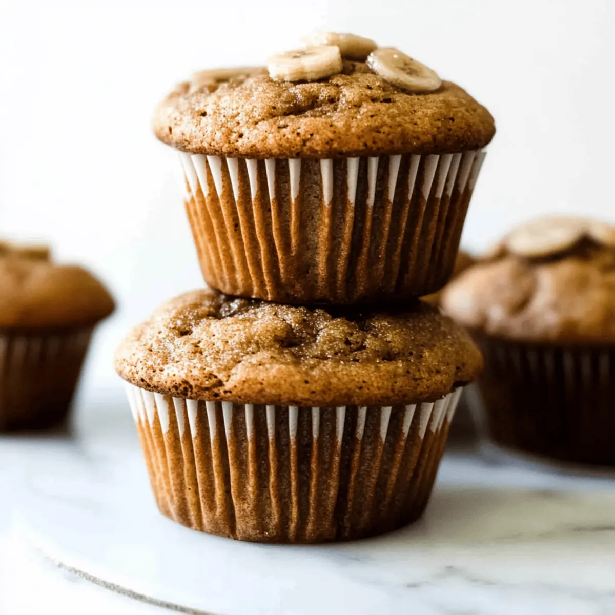 Banana Brown Sugar Muffins