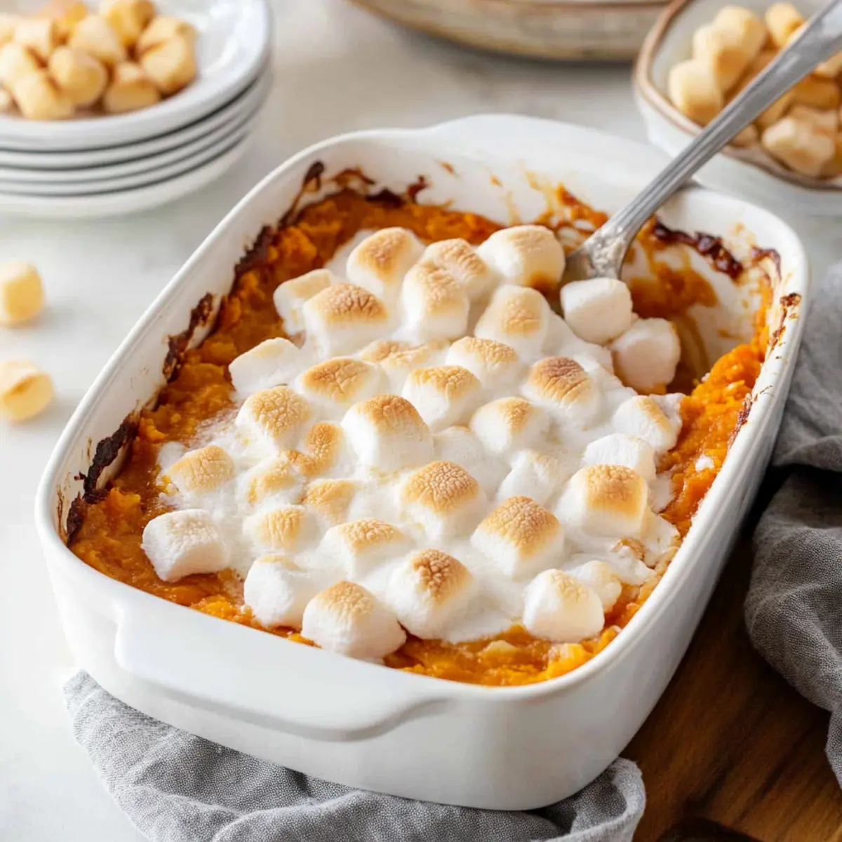 Delicious Sweet Potato Casserole with Marshmallows Recipe