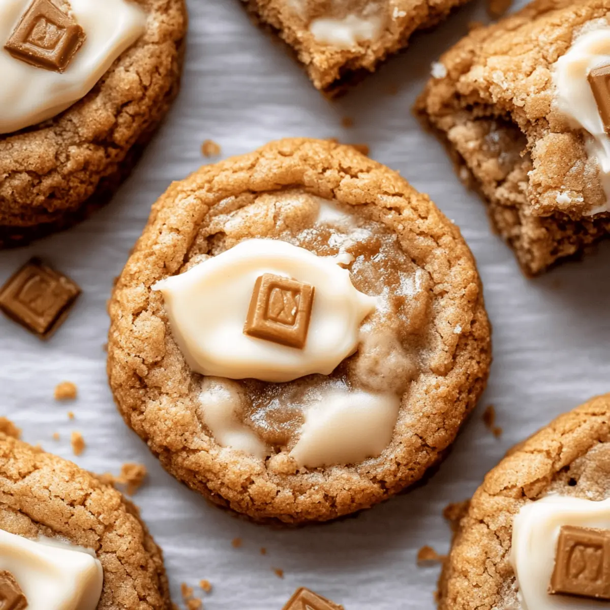 Biscoff White Chocolate Gooey Bars Recipe for Sweet Indulgence