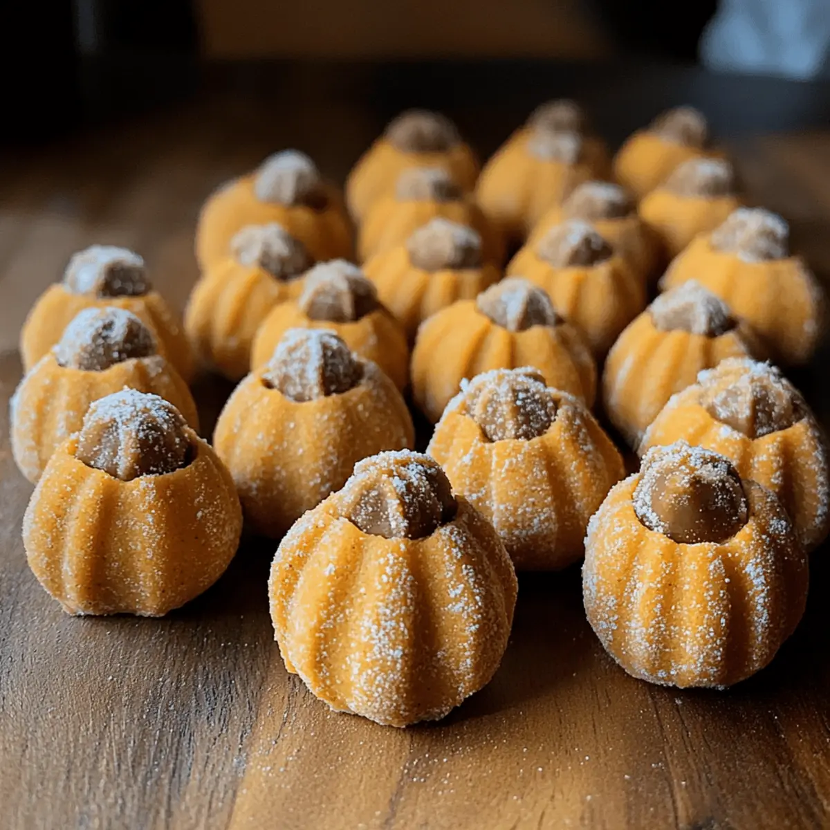 Pumpkin Cheesecake Truffles