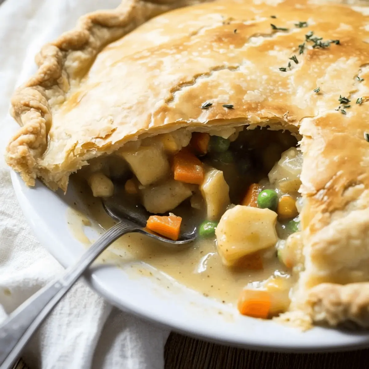 Delicious Vegan Thanksgiving Pot Pie Recipe for Festive Gatherings