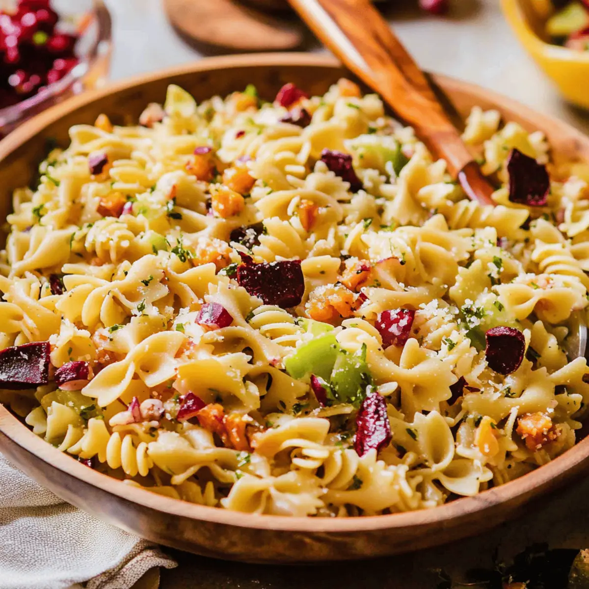 Fall Harvest Pasta Salad