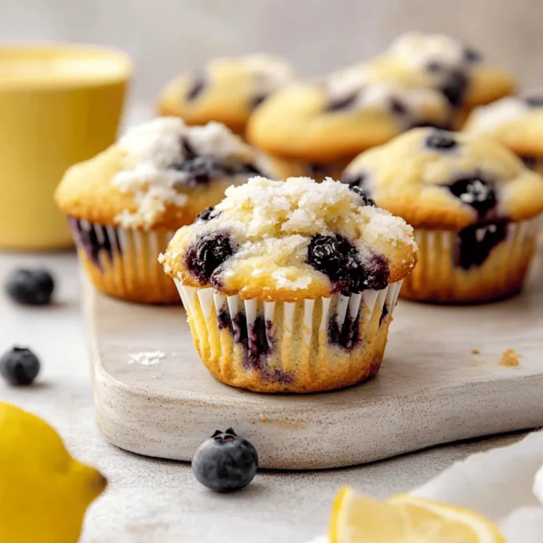 Lemon Blueberry Muffins