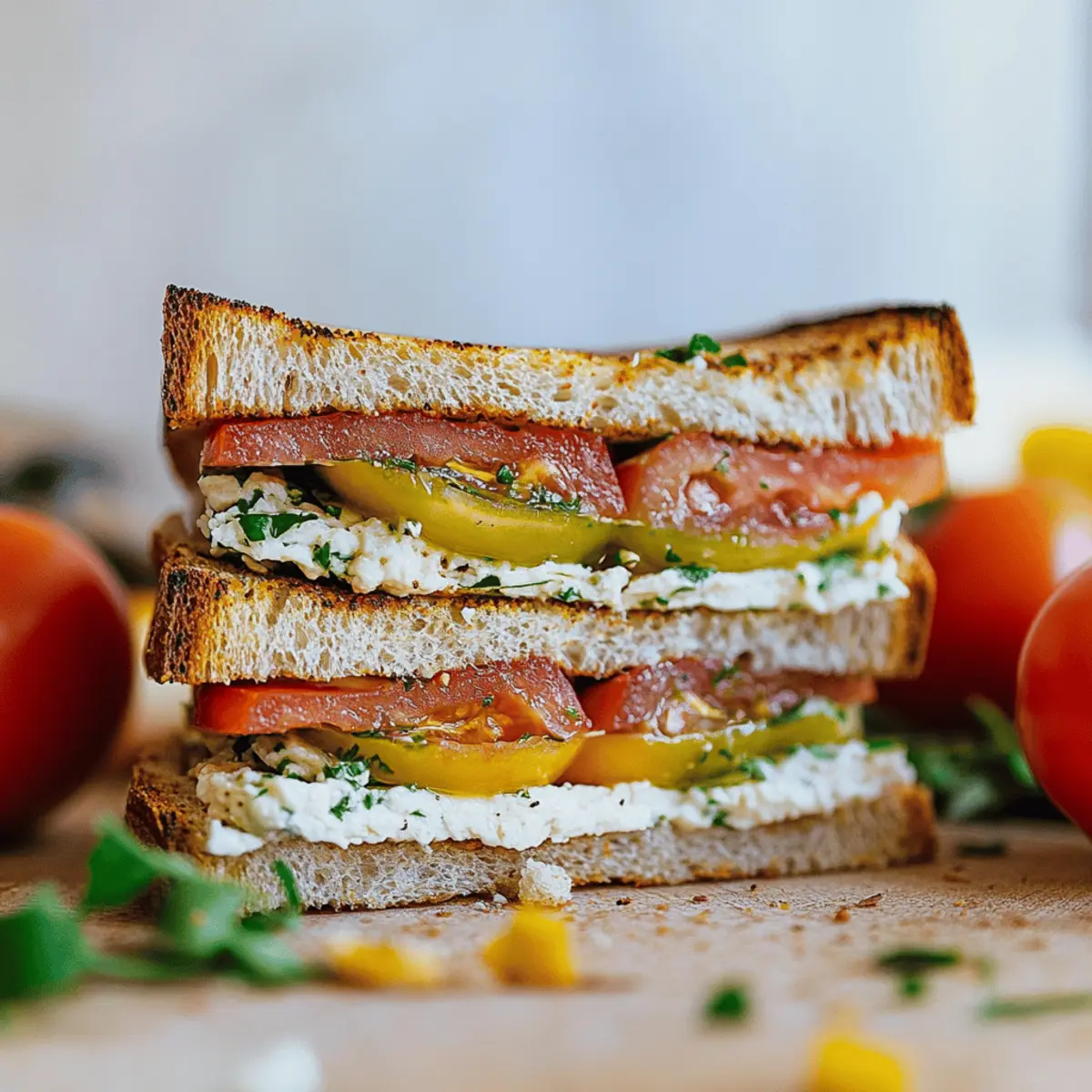 Best Tomato Sandwich