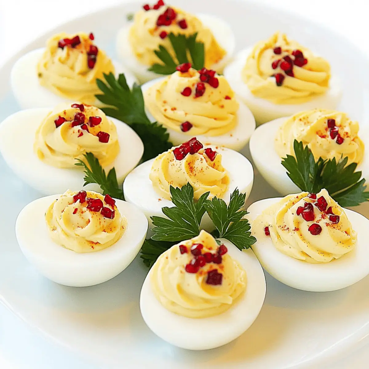 Christmas Deviled Eggs