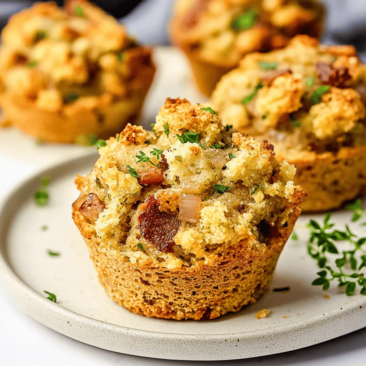 Delicious Stuffing Muffins Recipe Perfect for Thanksgiving Dinner