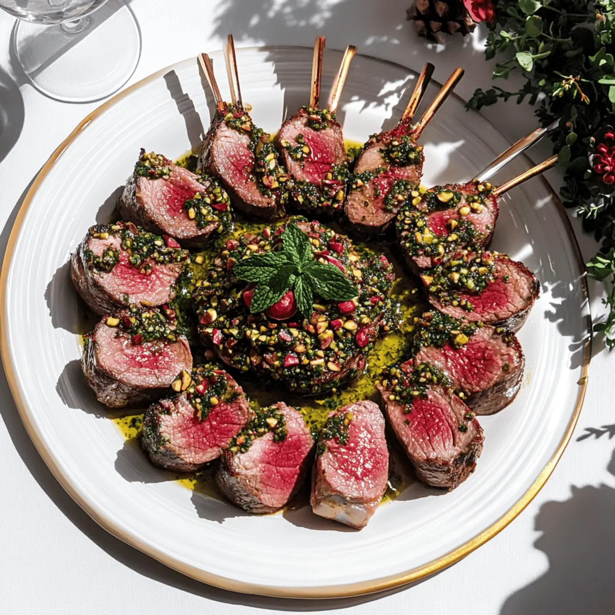 Grilled Lamb with Mint and Pistachio Gremolata Recipe Guide