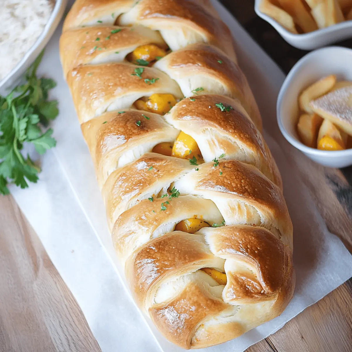 Delicious Breakfast Braid Recipe in Just 35 Minutes