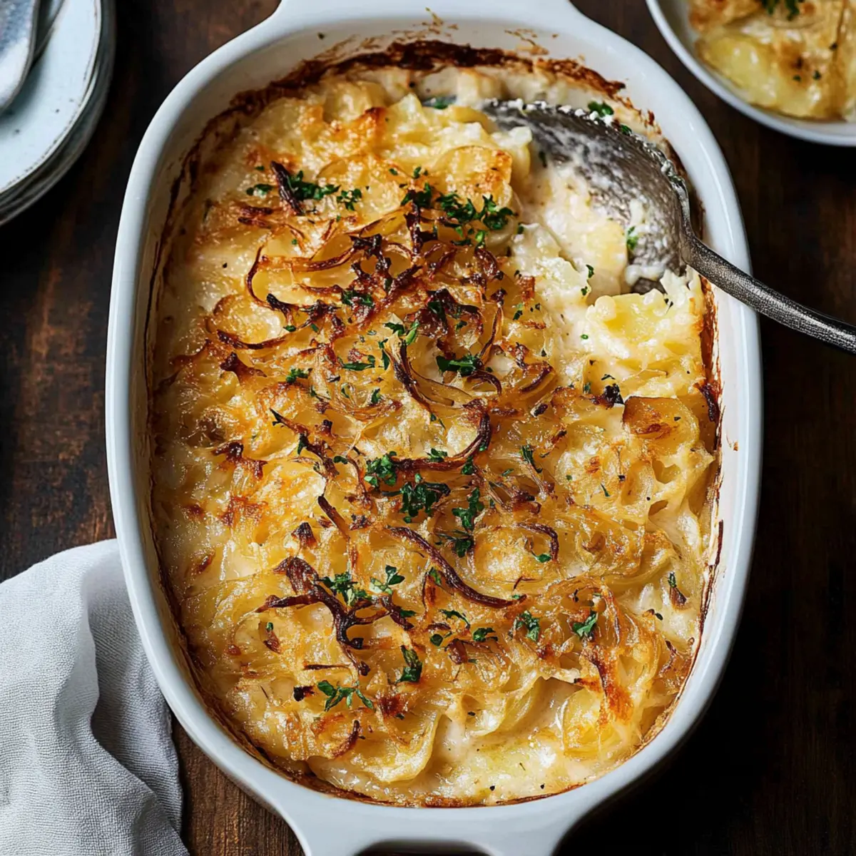 Delicious French Onion Funeral Potatoes Recipe for Gatherings