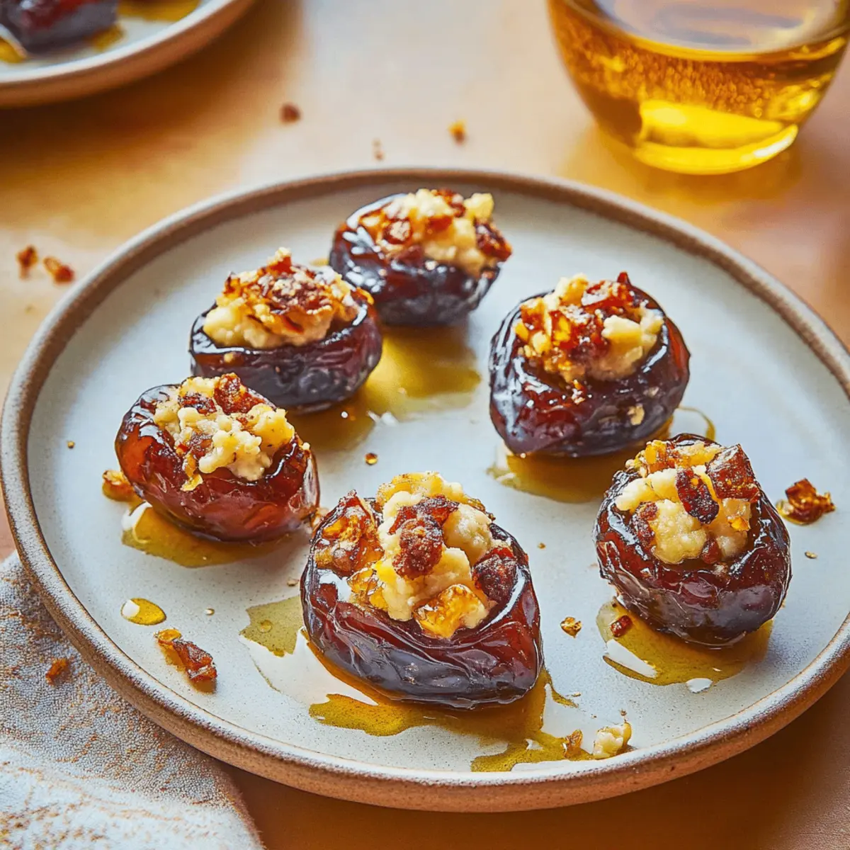 Delicious Stuffed Dates with Goat Cheese Recipe for Easy Appetizers