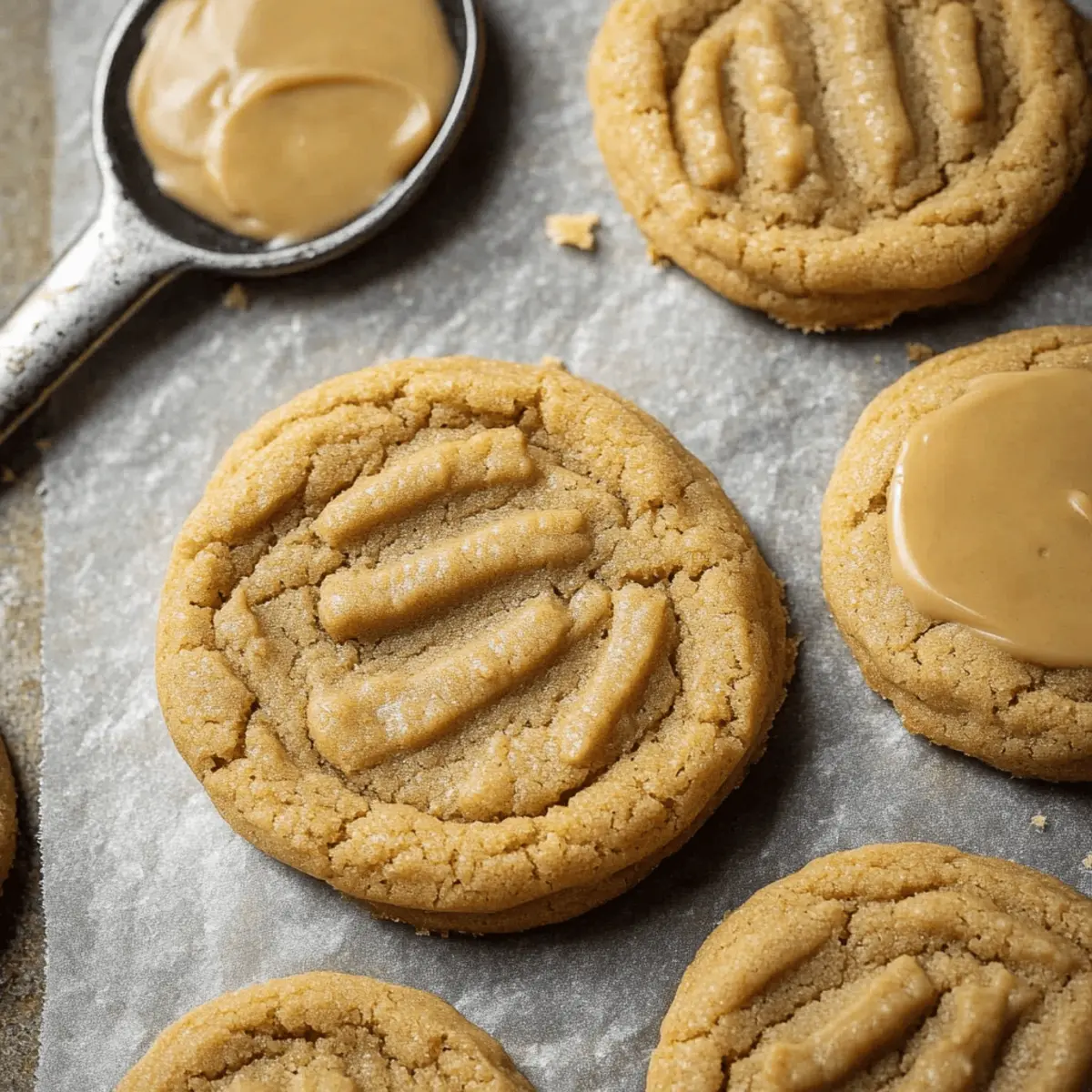 Delicious Soft and Chewy Peanut Butter Cookies Recipe to Try