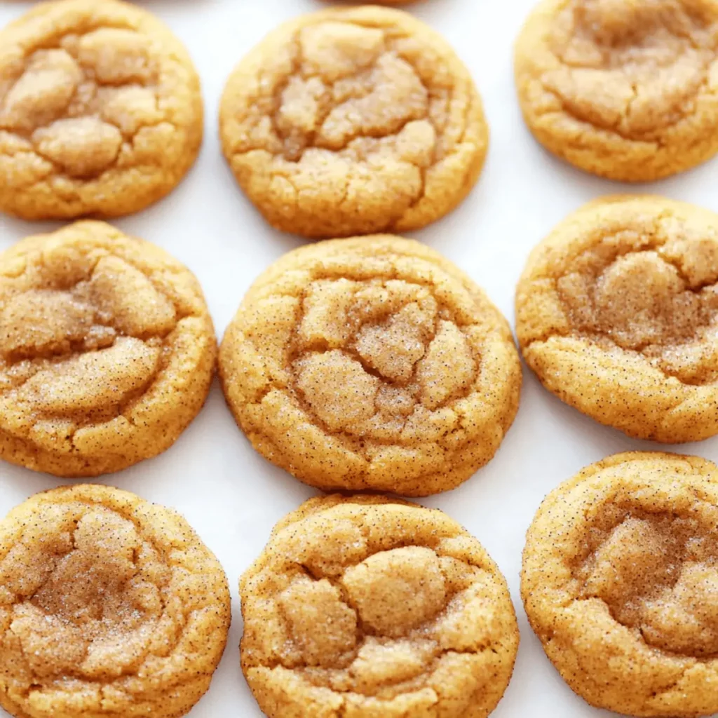 Pumpkin Snickerdoodles