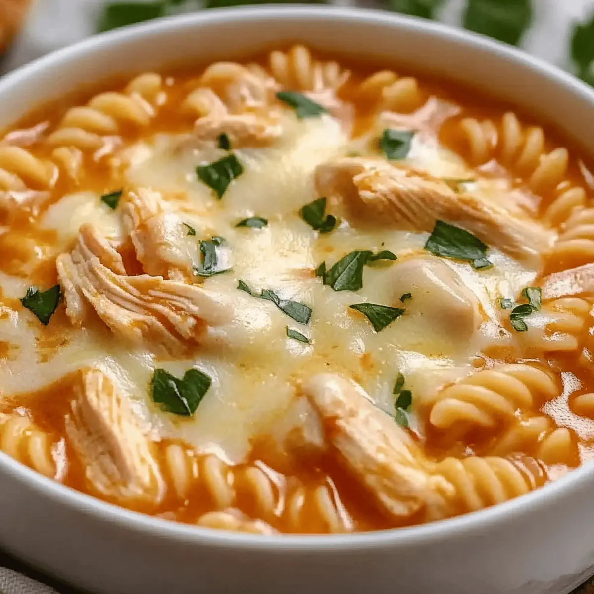 Delicious Chicken Parmesan Soup to Warm Your Soul
