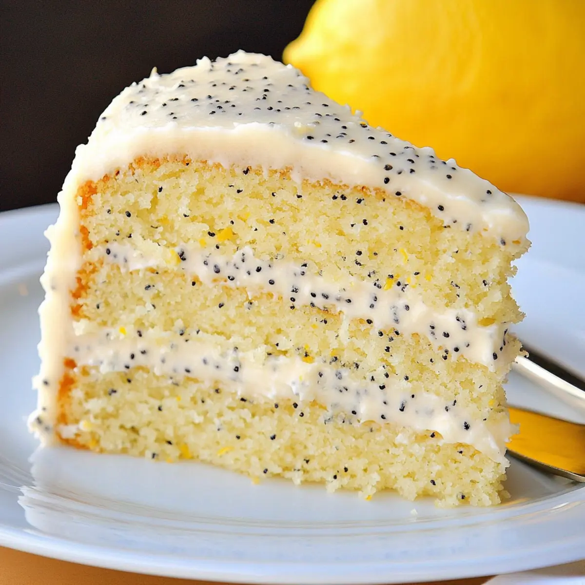 How to Bake a Moist Lemon Poppy Seed Cake from Scratch
