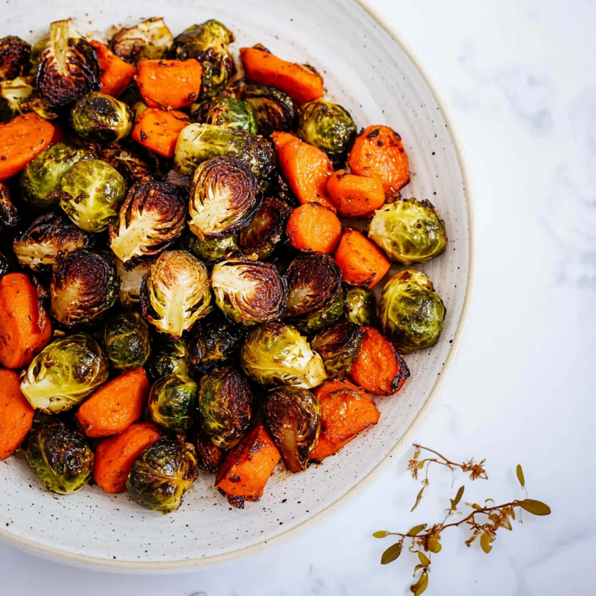 Crispy Roasted Brussels Sprouts and Carrots for Perfect Side Dish
