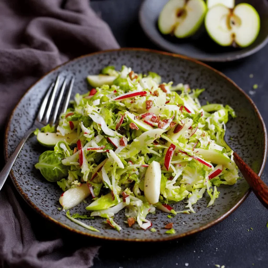 Apple & Brussels Sprouts Slaw
