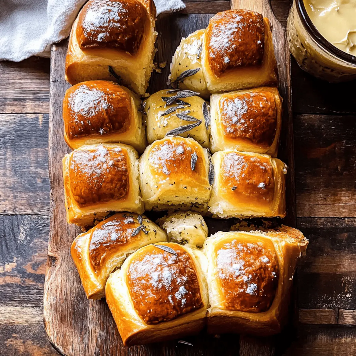 Delicious Salted Sage Honey Butter Brioche Rolls Recipe to Savor