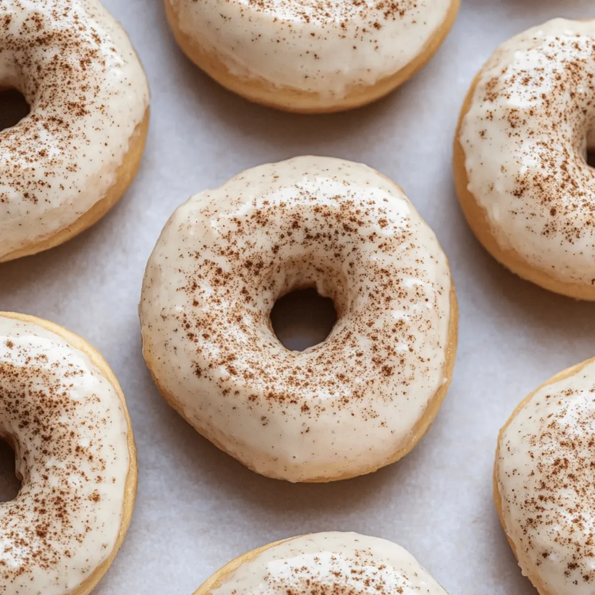 Delicious Simpele Vanille Donuts Recipe with White Chocolate Drizzle