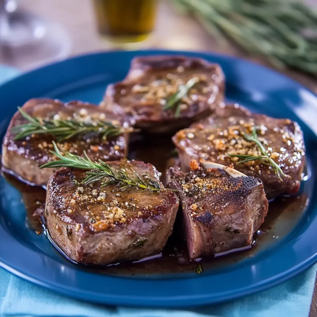 LAMB LOIN CHOPS IN THE OVEN