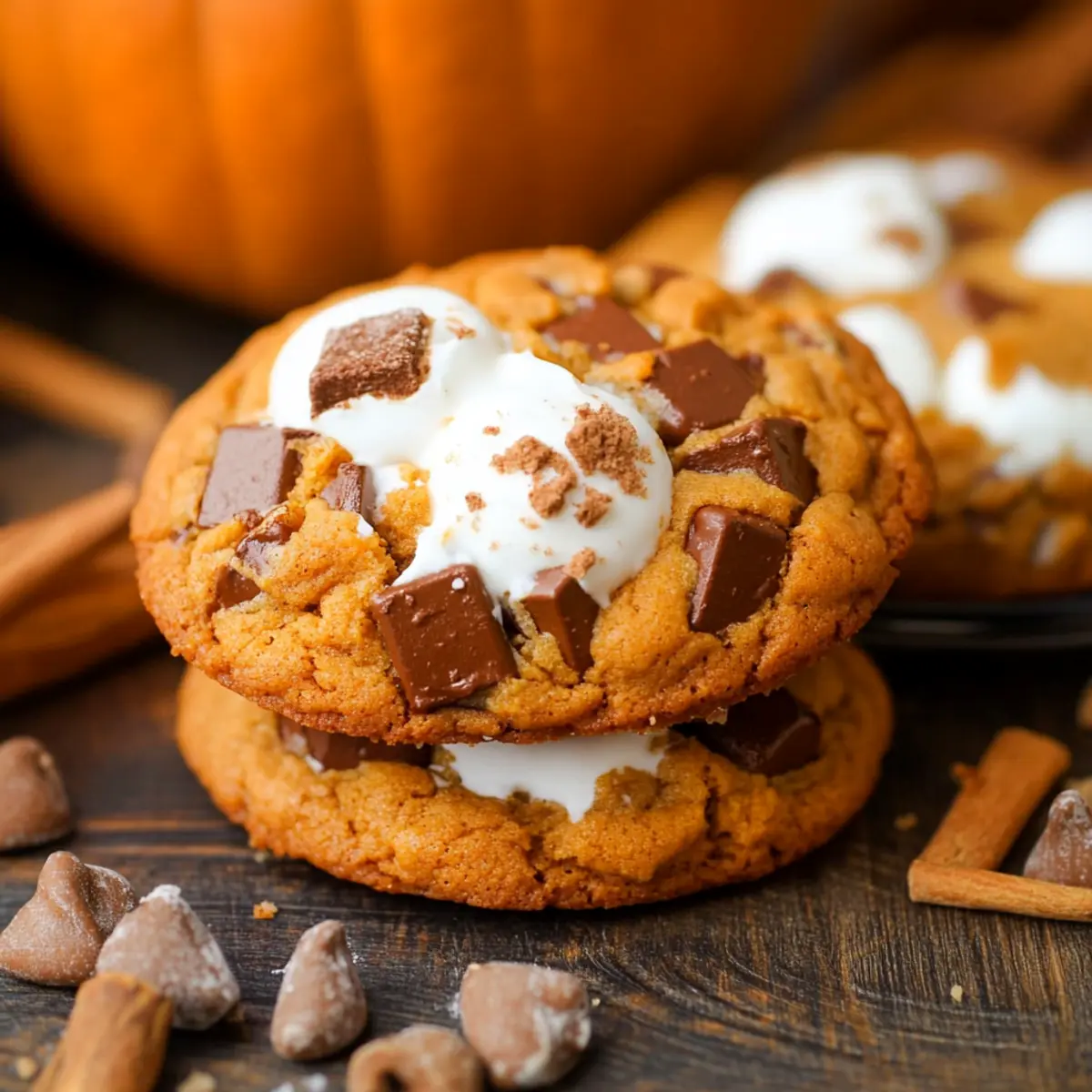 Delicious Pumpkin S’mores Cookies Recipe for Fall Baking