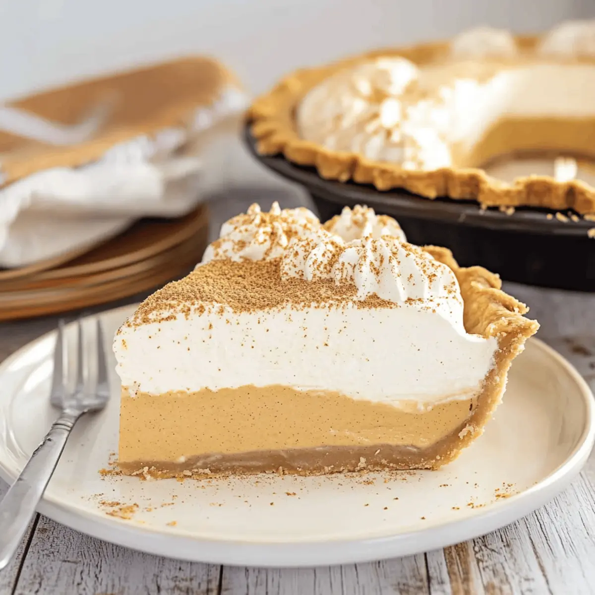 No Bake Pumpkin Cream Pie Recipe Perfect for Fall Desserts