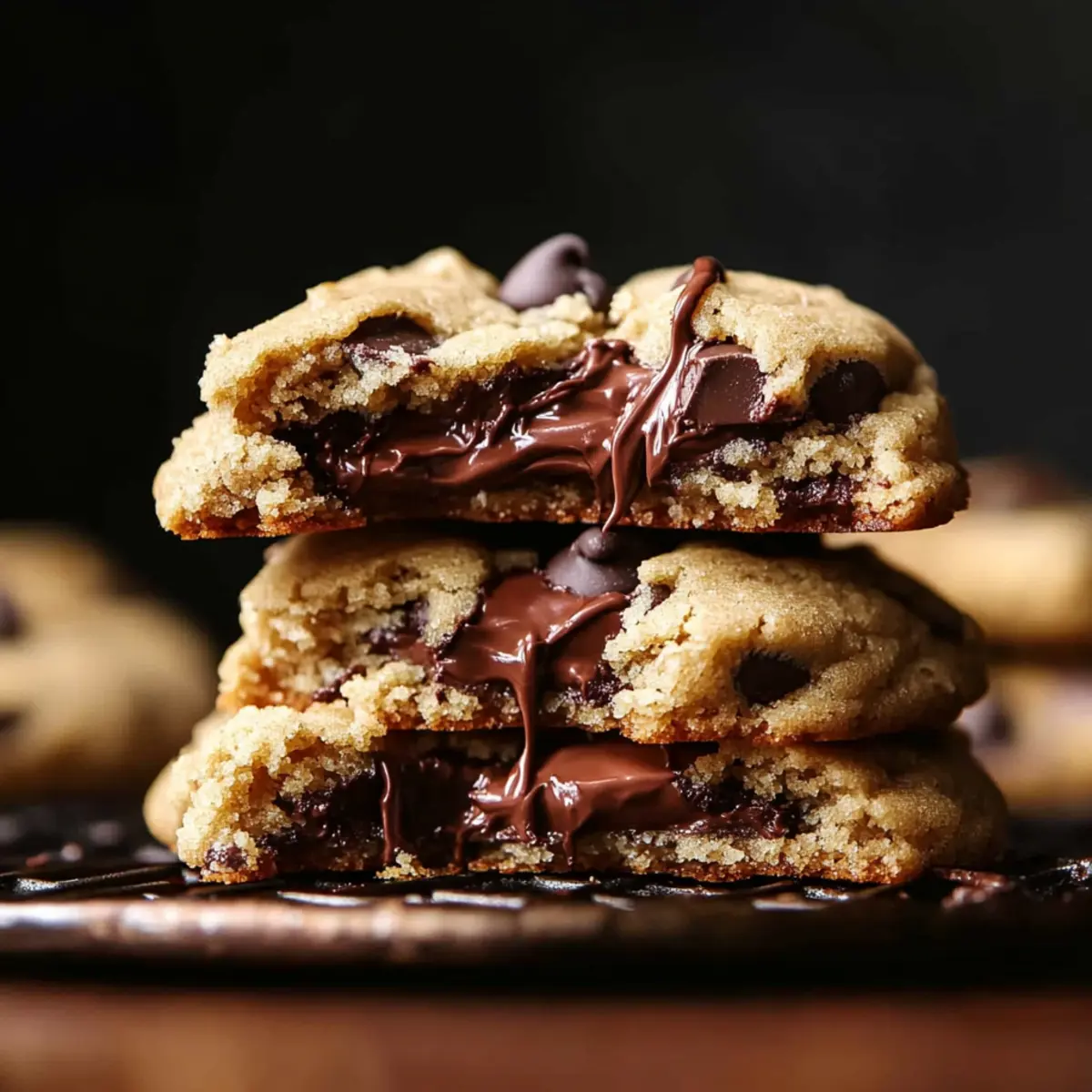 Indulgent Nutella-Stuffed Chocolate Chip Cookies Recipe Perfected