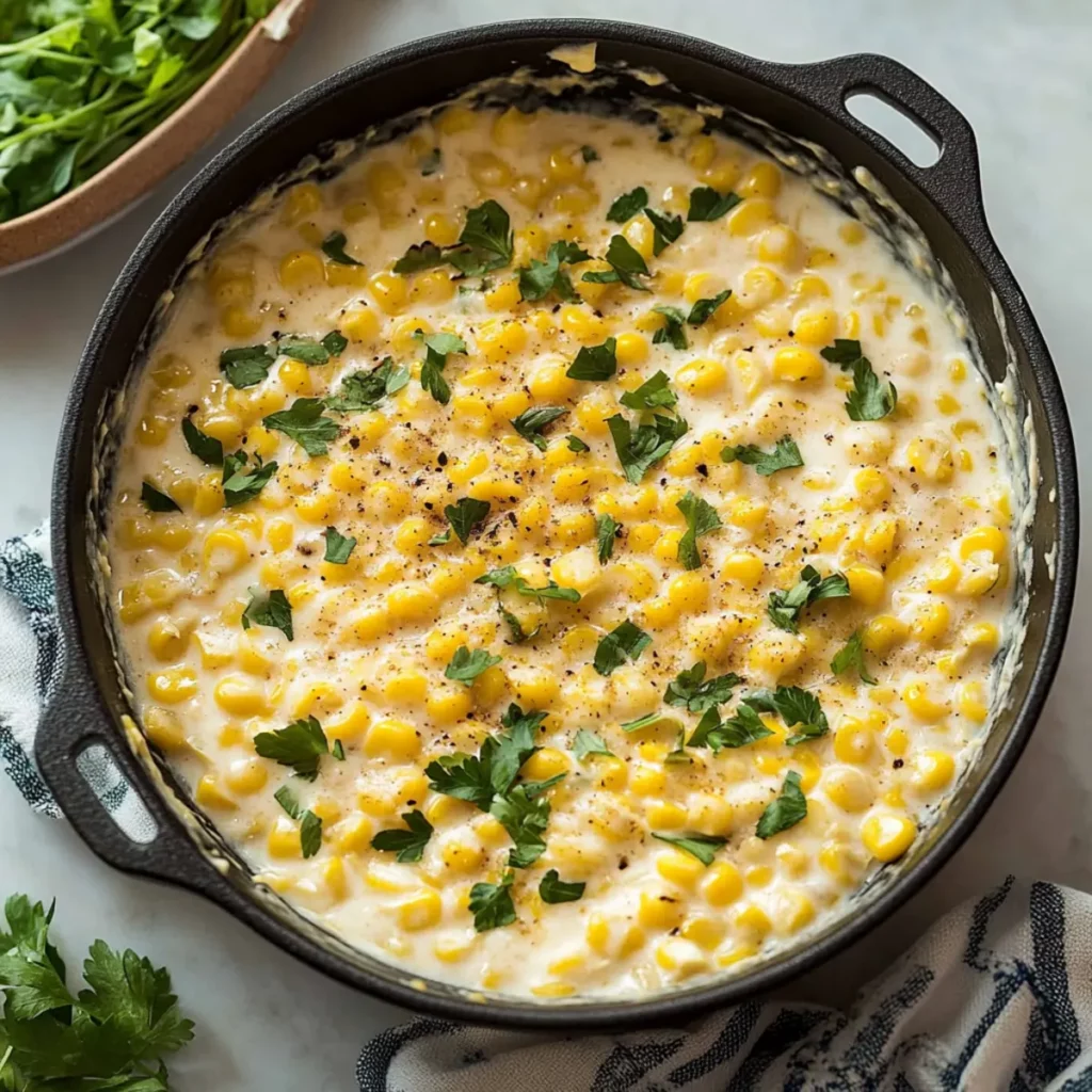 Creamed Corn Thanksgiving Side Dish