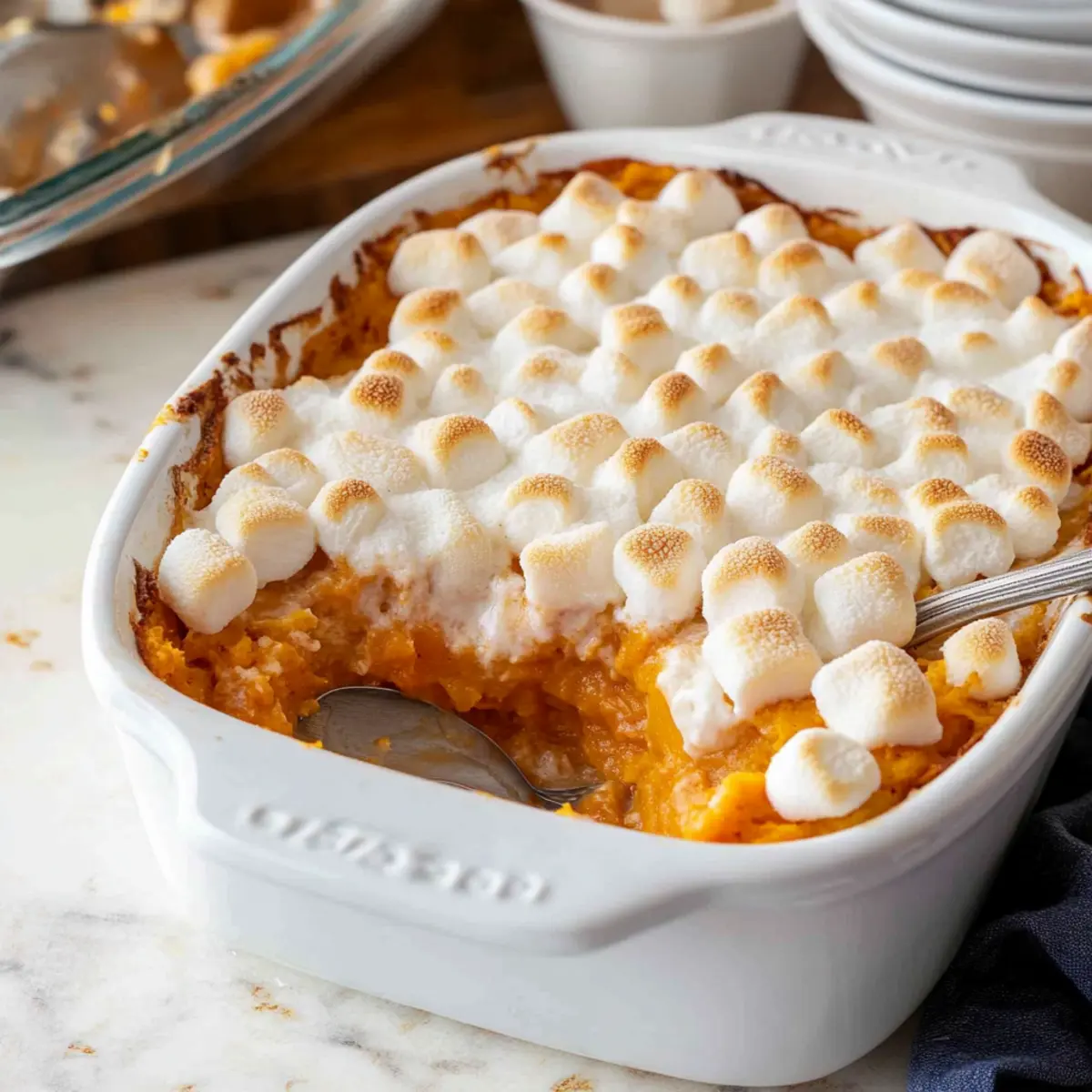Delicious Sweet Potato Casserole with Marshmallows Recipe