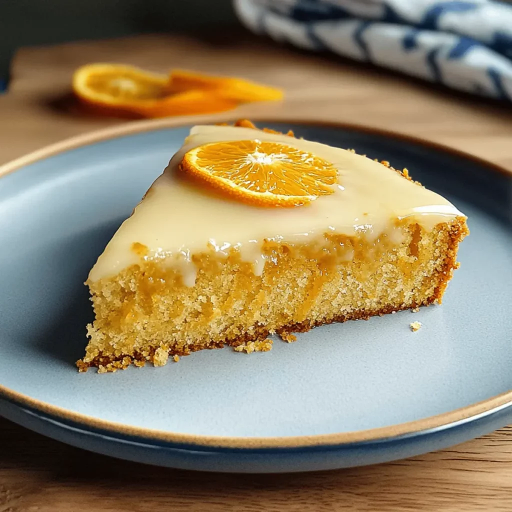 Olive Oil Orange Blender Cake