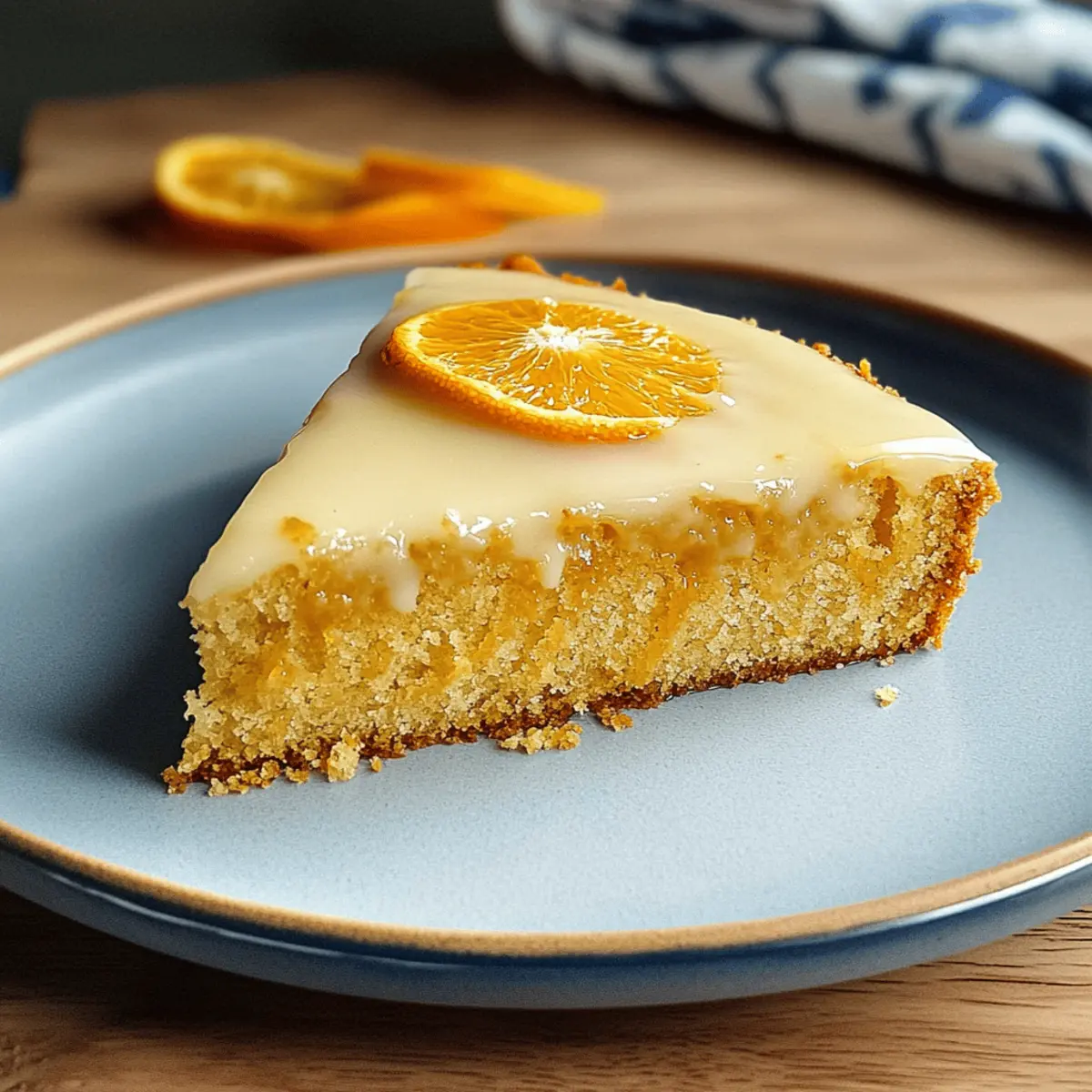 Olive Oil Orange Blender Cake