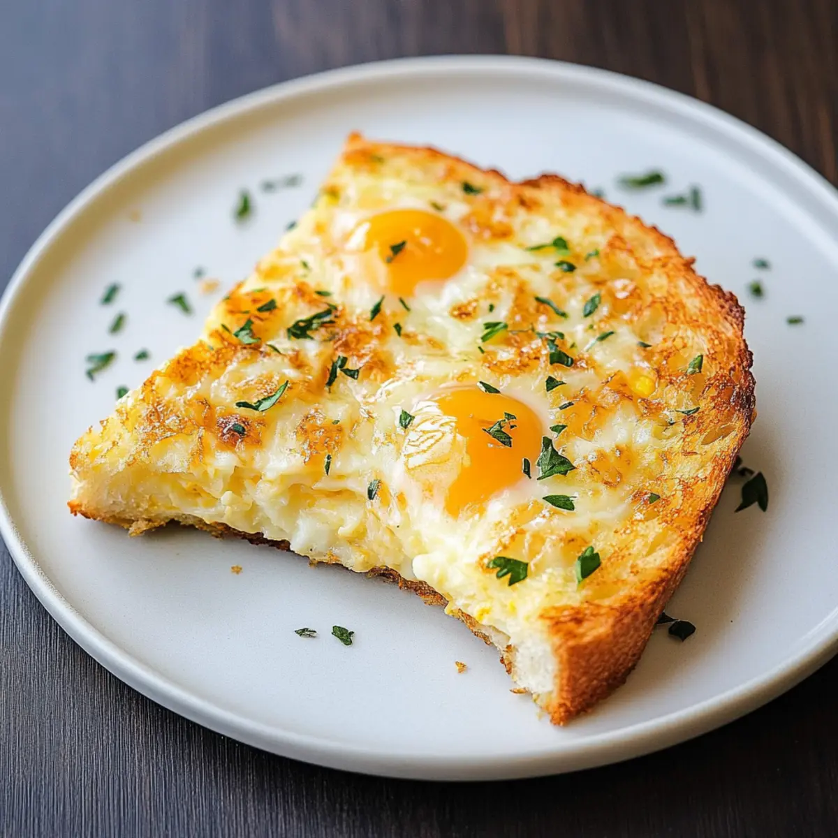 Cheesy Egg Toast