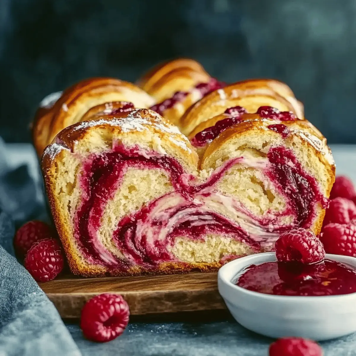 Delicious Raspberry Swirl Brioche Loaf Recipe for Perfect Baking