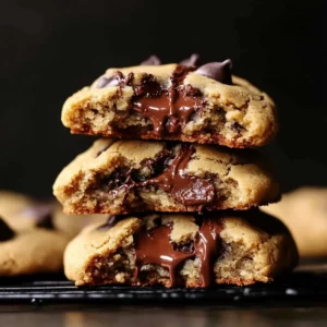Nutella-Stuffed Chocolate Chip Cookies