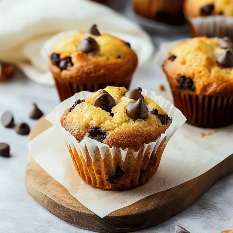 Bakery-Style Brown Butter Chocolate Chip Muffins