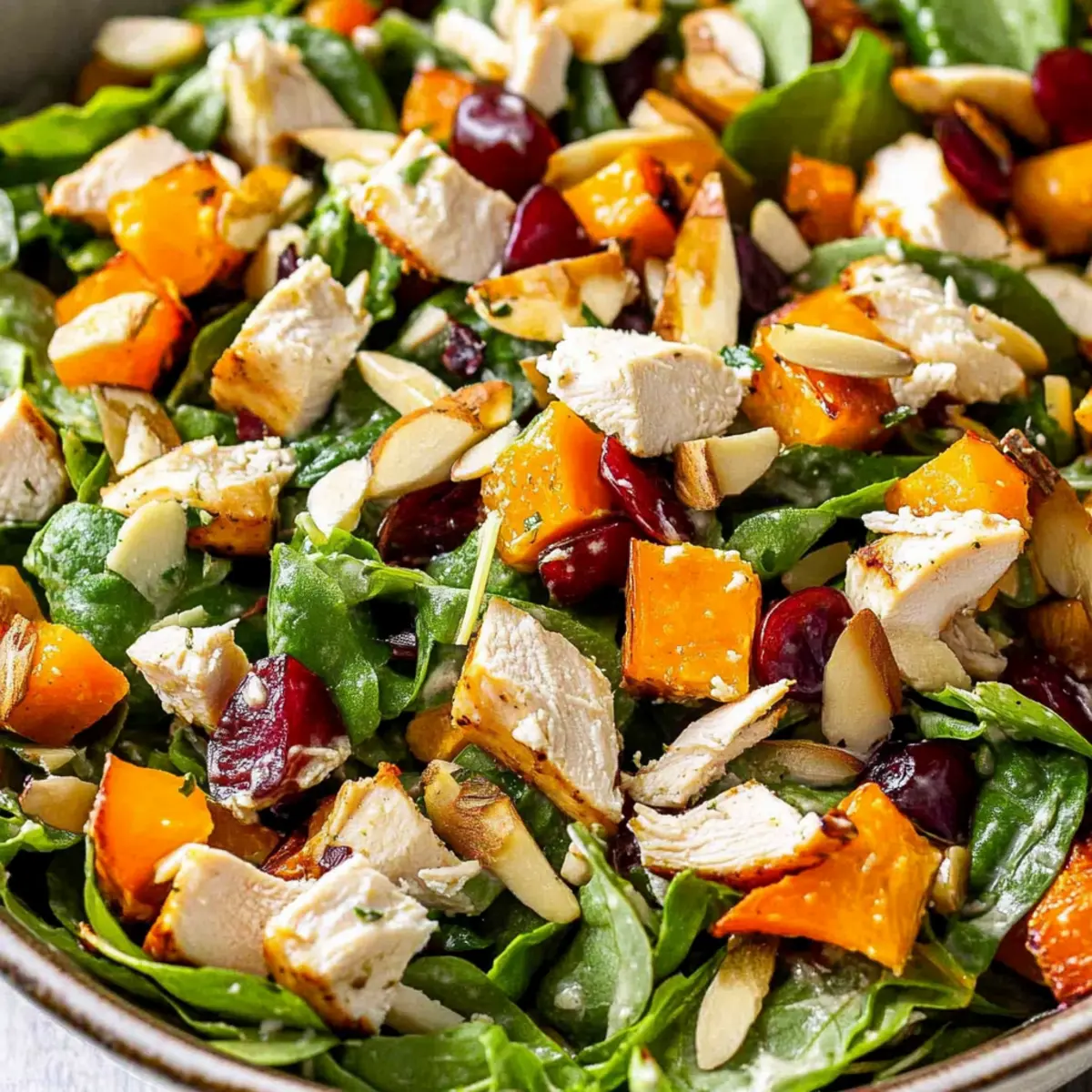 Chopped Fall Harvest Salad with Chicken: A Nutritious Delight