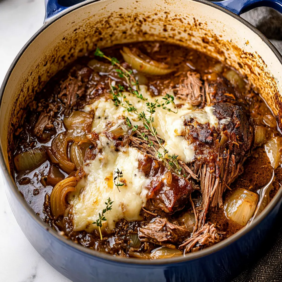 Savory French Onion Pot Roast Recipe for Comforting Meals