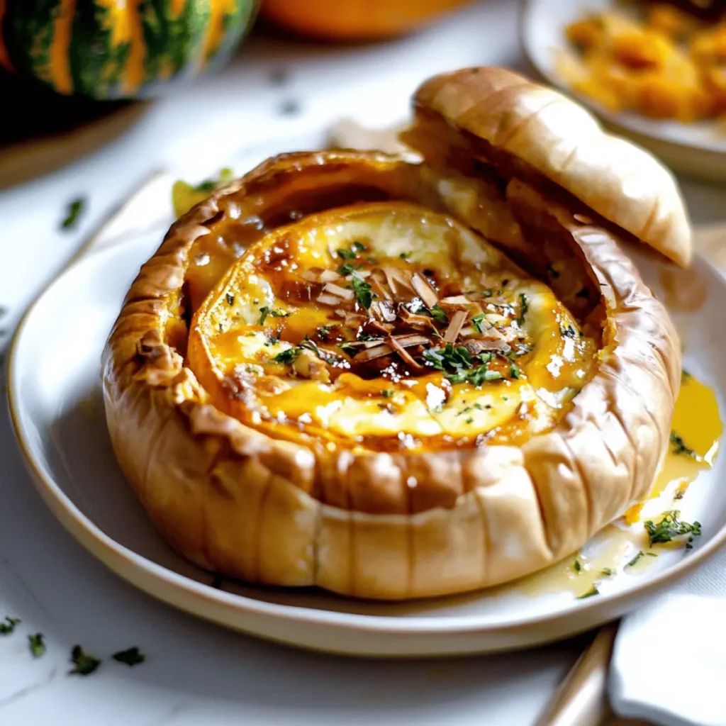Pumpkin Baked Brie