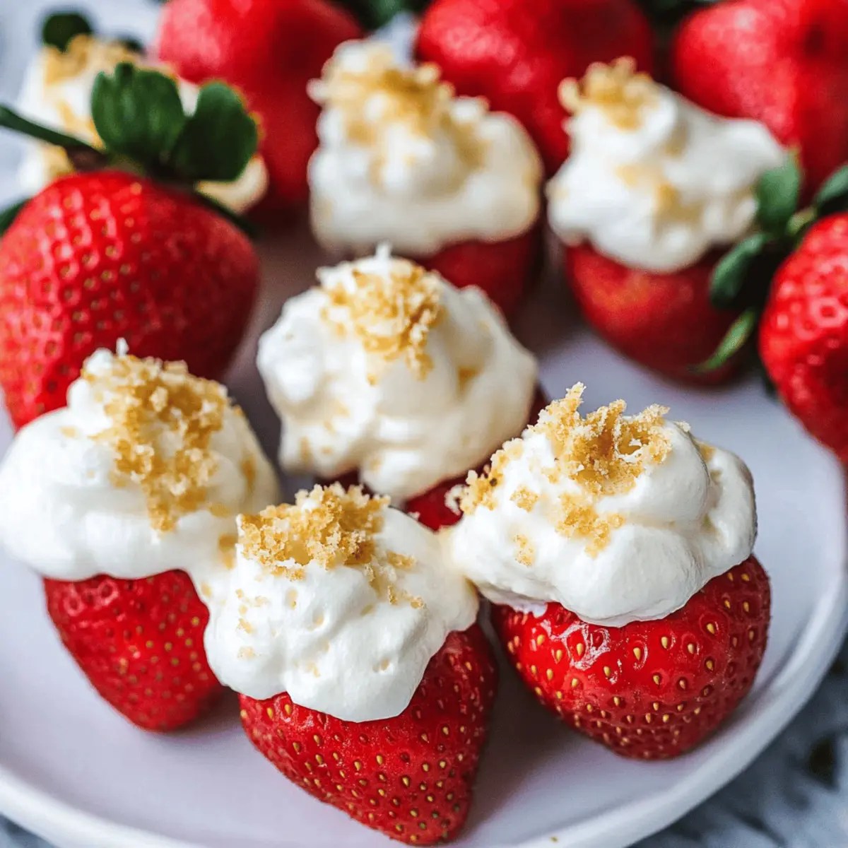 Delicious Cheesecake Stuffed Strawberries Recipe for Easy Desserts