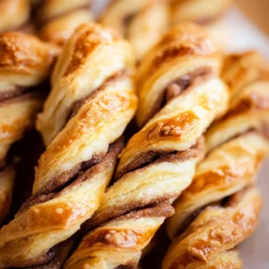 Flaky Sweet Cinnamon Twists